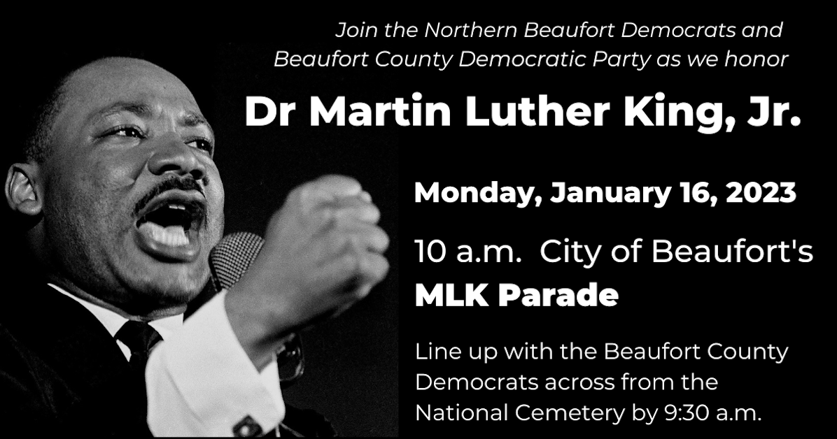 Beaufort Dems Join The Bcdp At The City Of Beauforts Mlk Parade · Beaufort County Democratic Party 